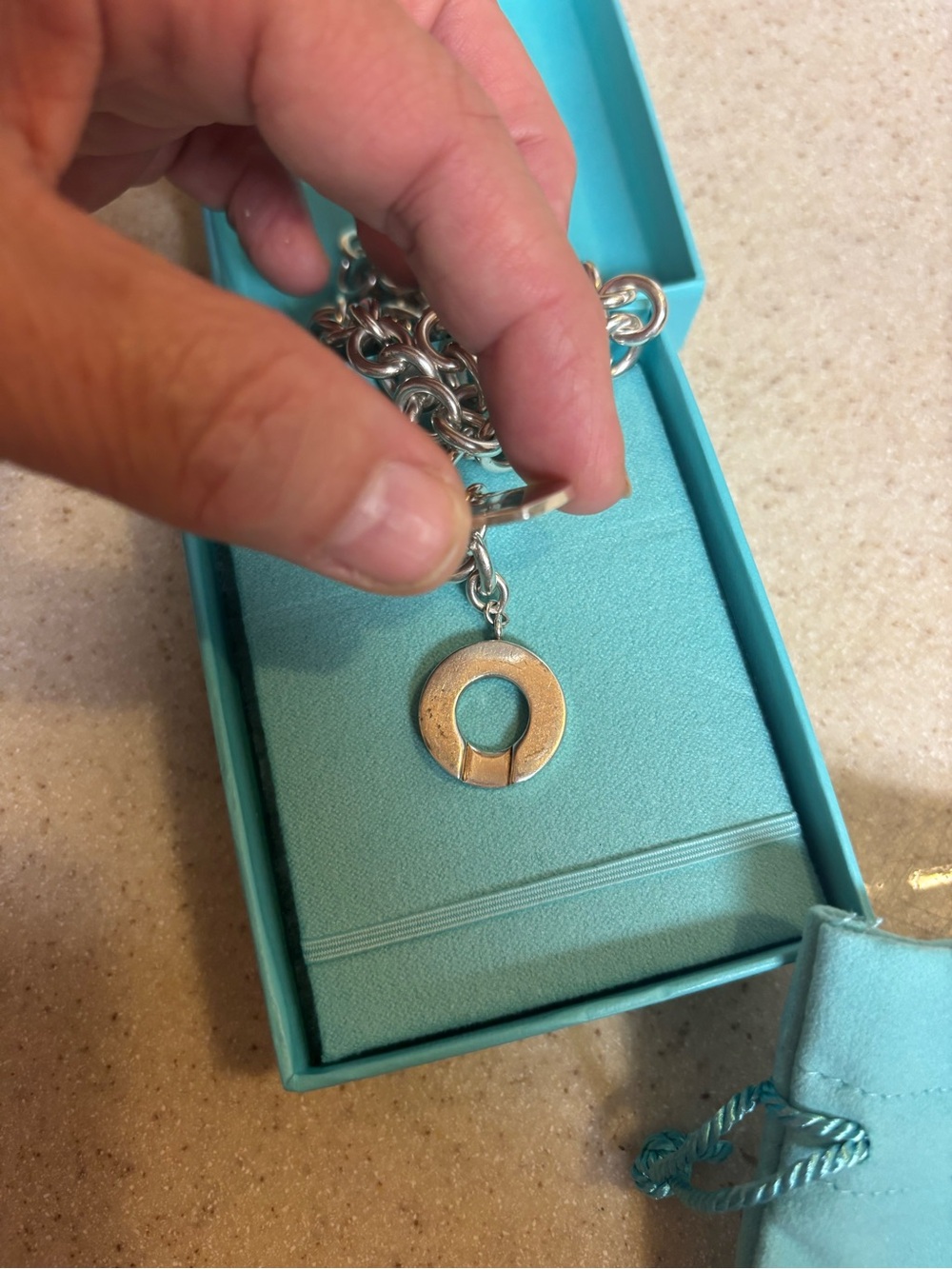 Authentic Tiffany & Co Toggle Heart Tag necklace - Picture 4 of 6